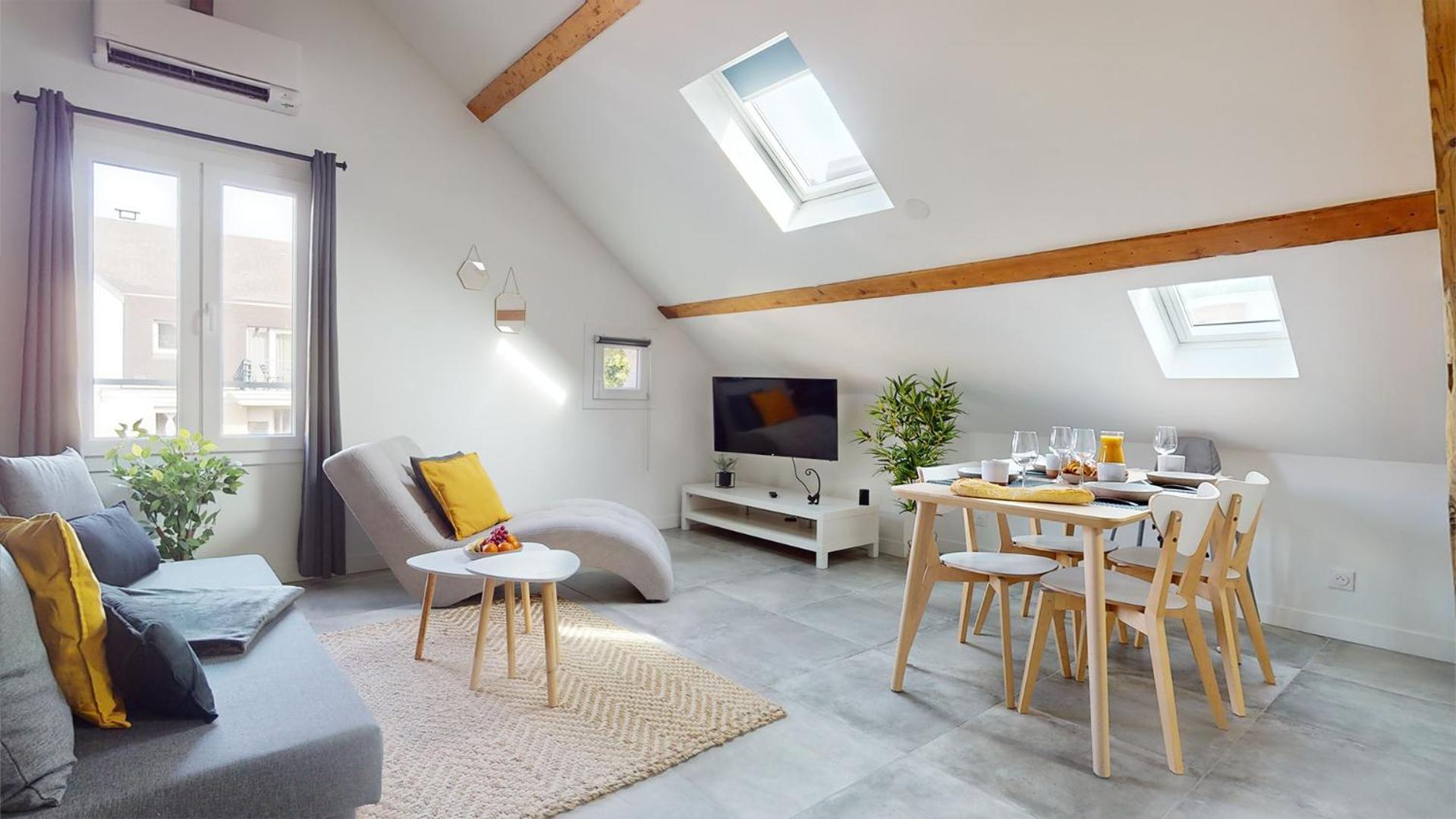 Magnifique Appartement- Proche Paris-Climatisation Argenteuil Kültér fotó